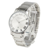 ティファニー アトラスドーム 腕時計 Z1800 クオーツ ホワイト文字盤 ステンレススチール レディース TIFFANY&Co. 【中古】